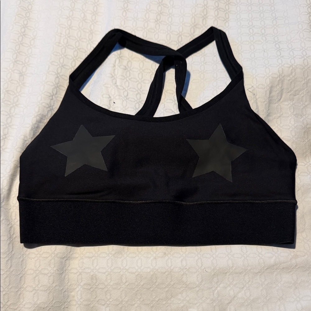 Ultracor Black Muscle Tee with Star Design